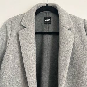 Zara Grey Pea Coat
